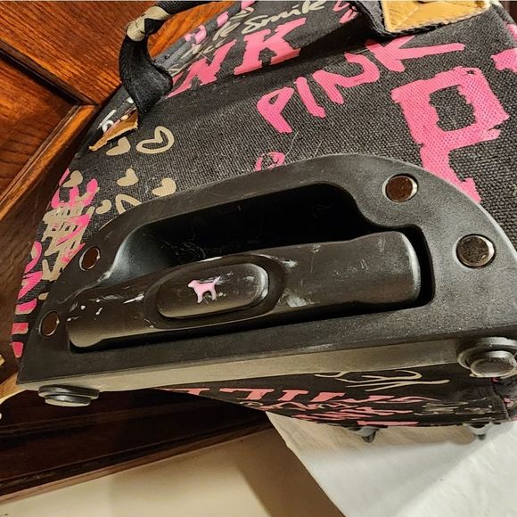 Nice Vintage Victoria Secret Wheelie Luggage Carry On - Picture 15 of 15